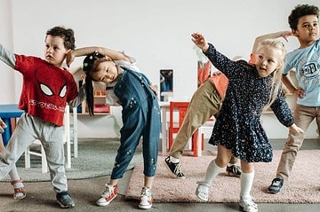 fitness tips for kids at home