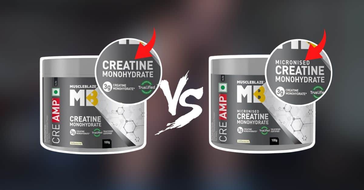 creatine monohydrate vs micronized creatine monohydrate