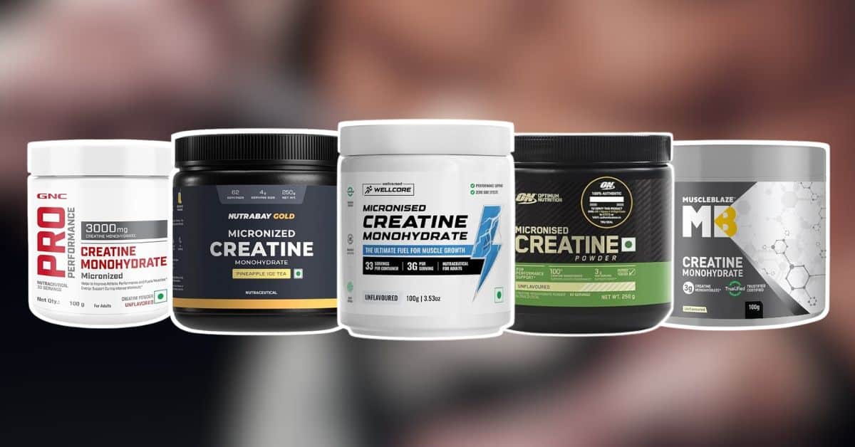 top 5 creatine monohydrate in india