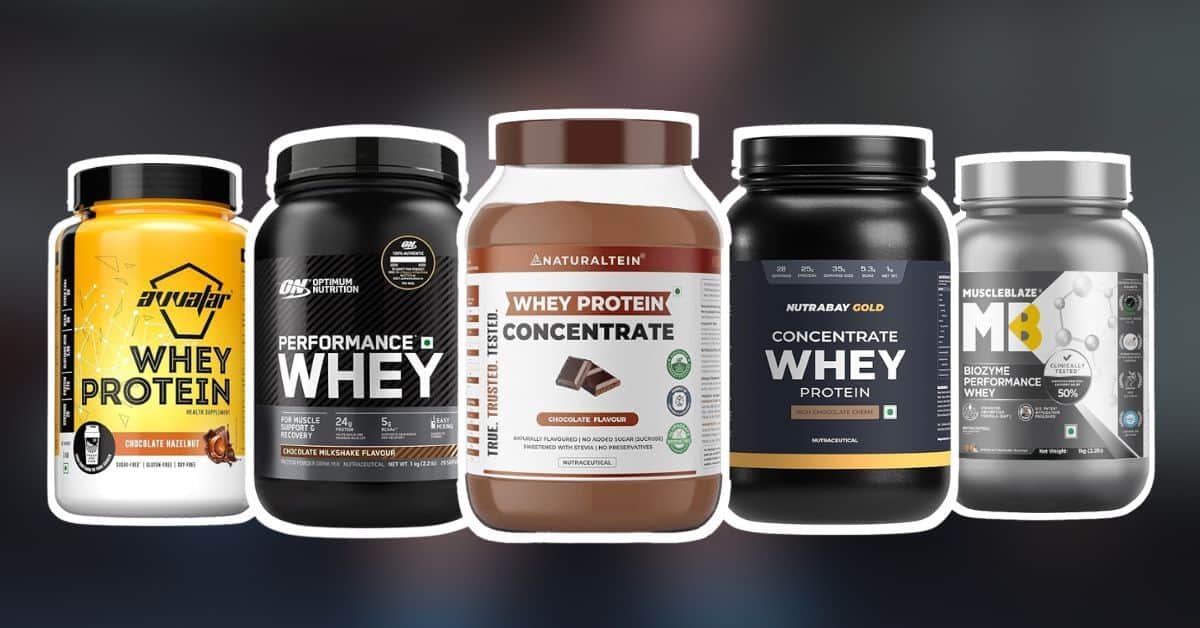 best whey protein in india