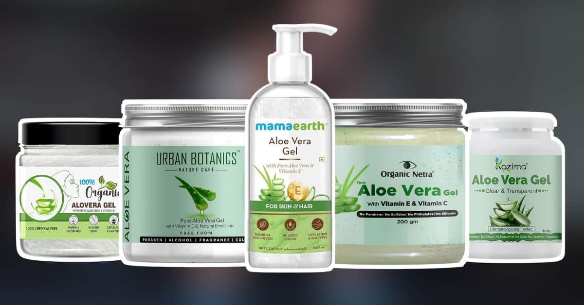 best aloe vera gel for face