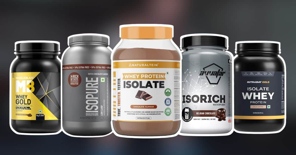 best whey protein isolate in india