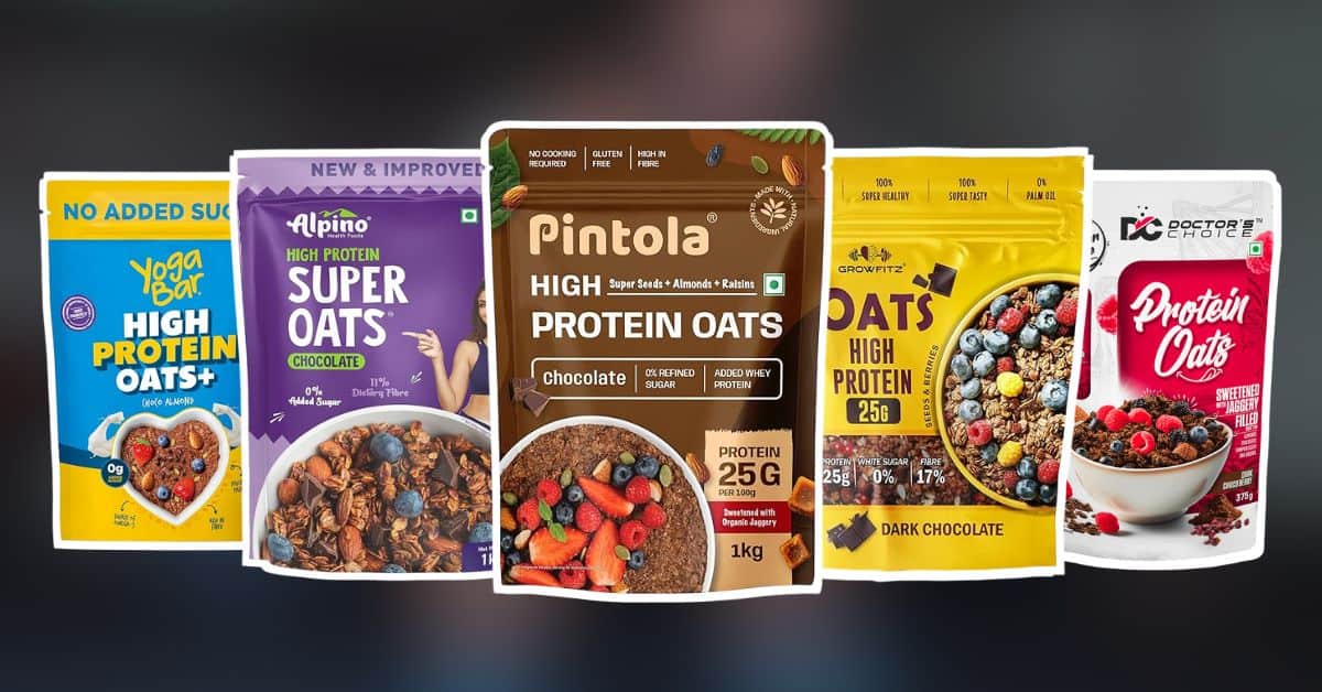 Best High Protein Oats in India